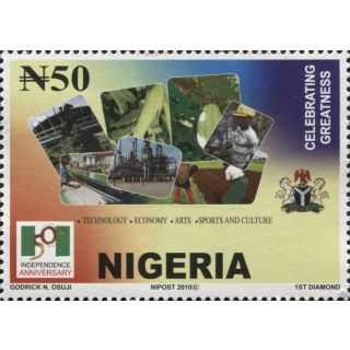 50e anniversaire de l'indépendance du Nigéria - Technologie, économie, art et culture