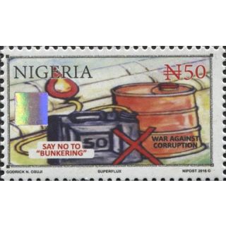 Timbres spéciaux Anti-corruption - Non au soutage
