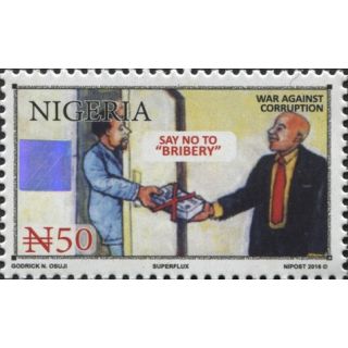 Timbres spéciaux Anti-corruption - Non à la subornation