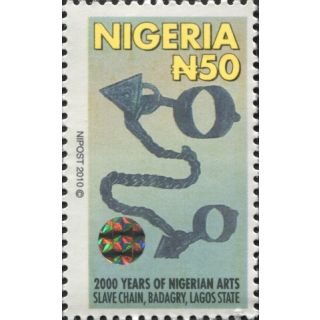 2000 ans d'art nigérian - Chaîne d'esclaves, Badagry, État de Lagos