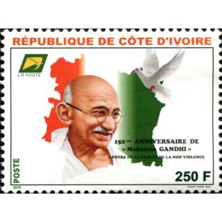 150ème anniversaire de la naissance de Mahatma Gandhi